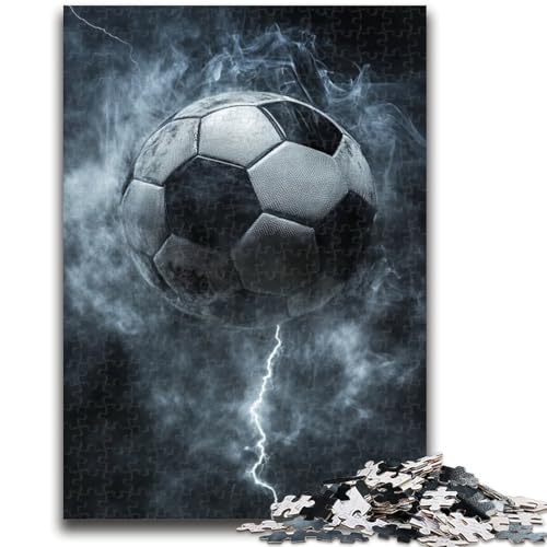 Fußball-Sport-Puzzle, 1000 Teile, für Erwachsene und Jugendliche, Lernspiele, Heimdekoration, geeignet als Schreibtischdekoration (50x75cm) von AADSAZA