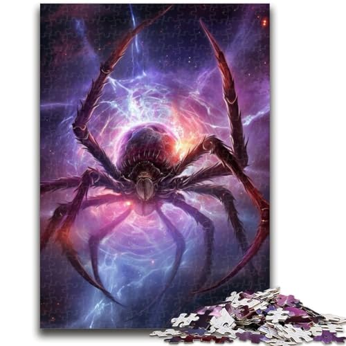 Galaxien-Spinnen-Puzzles für Teenager, 1000 Puzzles, Spielzeug, Lernspiele, Stressabbau, geeignet als Schreibtischdekoration (38x26cm) von AADSAZA