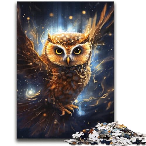 Galaxy Owl Puzzles für Teenager, 2000 Puzzles, Spielzeug, Lernspiele, Stressabbau, geeignet als Schreibtischdekoration (70x100cm) von AADSAZA