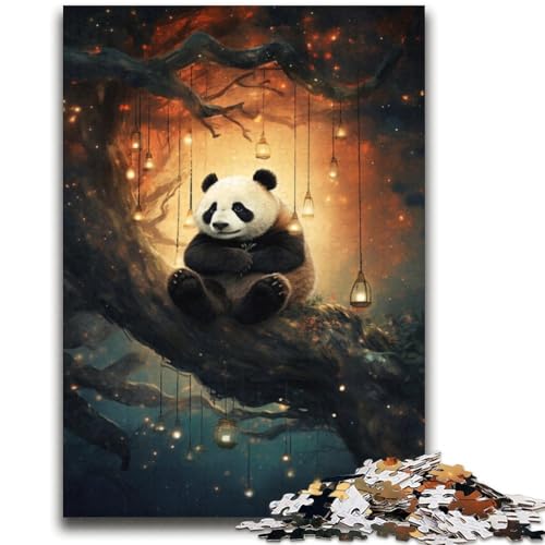 Galaxy Panda 2000-teiliges Puzzle für Erwachsene und Jugendliche, anspruchsvolles Spiel und Familienspiel, ganze Familie (70x100cm) von AADSAZA