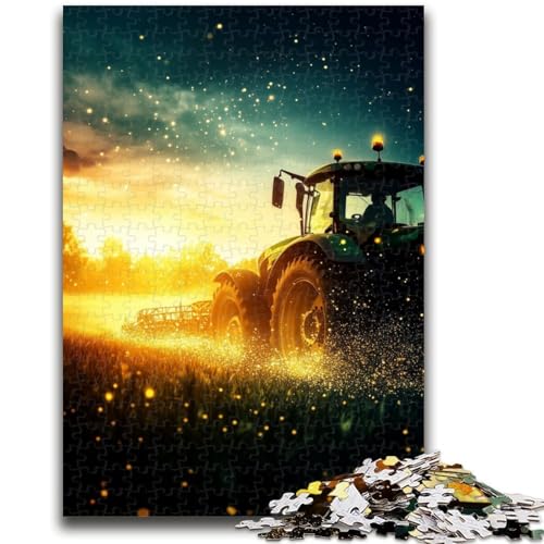 Galaxy Tractor Puzzles 1000 Teile für Teenager, helfen dem Gehirn, süchtig machendes Spielzeug zu trainieren, um Geduld zu fördern, einzigartiges Herausforderungsspiel (50x75cm) von AADSAZA