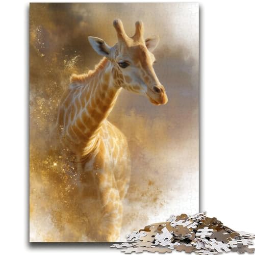 Giraffen-Puzzle für Erwachsene, 2000-teiliges Puzzle, Denkspiel, Wanddekoration, einzigartige Geburtstags (70x100cm) von AADSAZA