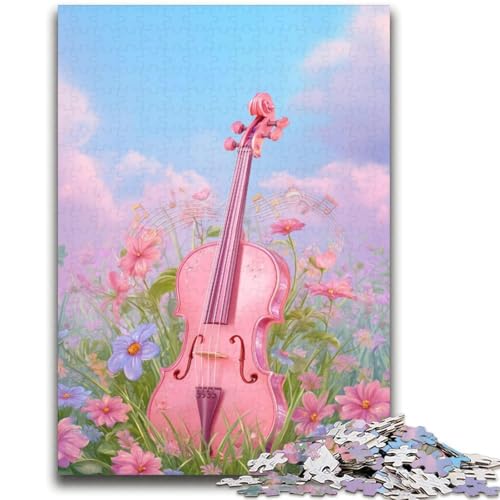 Gitarrenkunst-Puzzle, 2000 Teile, Geschenk für Erwachsene, Familienspiel, Stressabbau, schwierige Herausforderung, tolle Geschenke und Spielzeuge (70x100cm) von AADSAZA