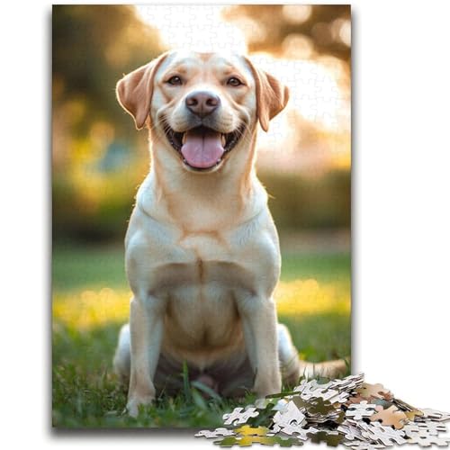 Golden Retriever Puzzle 2000 Teile für Teenager, Denkspiel, Wanddekoration, einzigartige Geburtstags (70x100cm) von AADSAZA