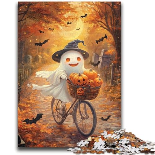 Halloween Soul Puzzle für Teenager, 1000 Teile Puzzle, lustige Spiele, jedes Teil ist einzigartig – anspruchsvolles Familienspiel (38x26cm) von AADSAZA