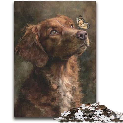 Happy Dog 2000-teiliges Puzzle für Erwachsene und Jugendliche, Lernspiele, Heimdekoration, Geschenk für die ganze Familie (70x100cm) von AADSAZA