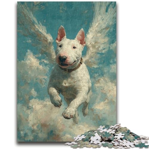 Hund mit Flügeln, Puzzle für Erwachsene und Teenager, Puzzle, Spielzeug, Lernspiele, Stressabbau, tolle Geschenke und Spielzeuge (38x26cm) von AADSAZA