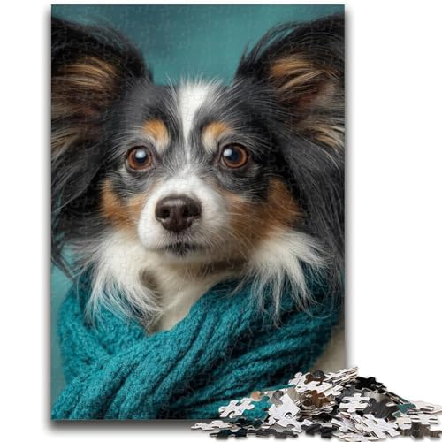 Hunde-Puzzle 1000 Teile für Teenager-Geschenke, Quizspiel, Wanddekoration, einzigartige Geburtstags (38x26cm) von AADSAZA