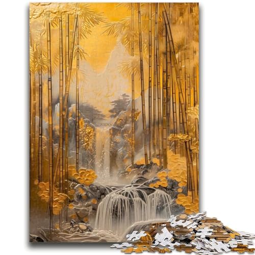 Japanische Berge 1000-teiliges Puzzle für Teenager, anspruchsvolle Spielegeschenke, ganze Familie (50x75cm) von AADSAZA