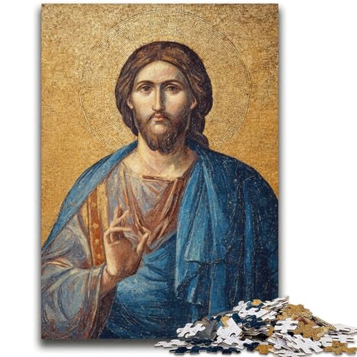 Jesus Art Puzzles für Teenager, 2000 Teile, lustige Spiele, jedes Teil ist einzigartig – anspruchsvolles Familienspiel (70x100cm) von AADSAZA