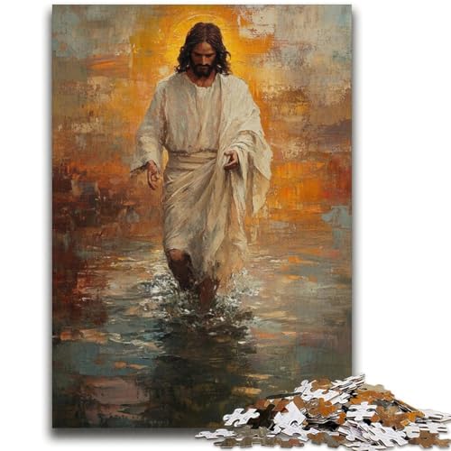 Jesus-Graffiti-Puzzles für Teenager, 2000 Teile, Lernspiele, Heimdekoration, Geschenk für die ganze Familie (70x100cm) von AADSAZA