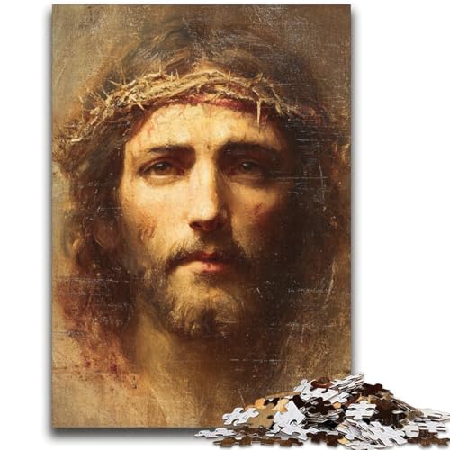 Jesus-Puzzle mit 2000 Teilen, anspruchsvolles Spiel und Familienspiel, ganze Familie (70x100cm) von AADSAZA