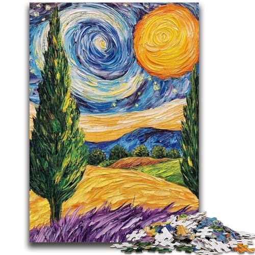 Jesus und das Schaf Puzzle 1000 Teile für Teenager Geschenke, Quizspiel Wanddekoration Einzigartige Geburtstags (38x26cm) von AADSAZA