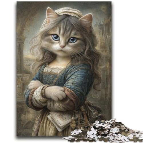 Katzen-Puzzle, 2000 Teile, für Jugendliche und Erwachsene, Spielzeug, Lernspiele, Stressabbau, tolle Geschenke und Spielzeuge (70x100cm) von AADSAZA