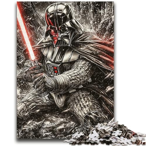 Krieger-Puzzle mit 1000 Teilen für Erwachsene und Jugendliche, anspruchsvolles Spiel und Familienspiel, ganze Familie (50x75cm) von AADSAZA
