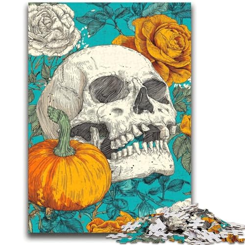 Kürbisskelett-Puzzles für Teenager, 2000 Puzzles, Spielzeug, Lernspiele, Stressabbau, geeignet als Schreibtischdekoration (70x100cm) von AADSAZA