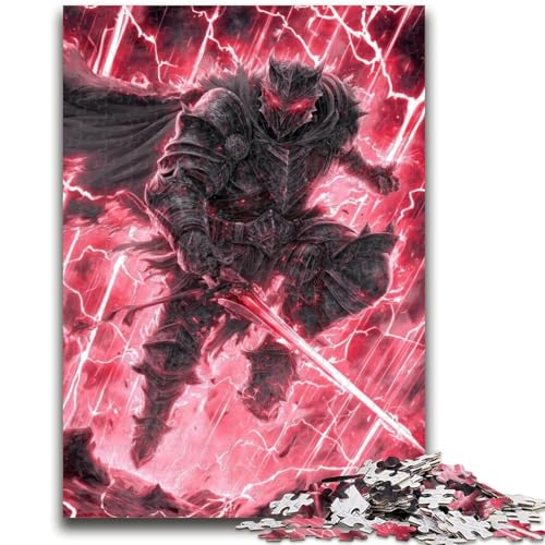 Lightning Warrior Puzzle für Erwachsene, 1000 Teile, hilft dem Gehirn, süchtig machendes Spielzeug zu trainieren, um Geduld zu fördern, tolles Geschenk (38x26cm) von AADSAZA