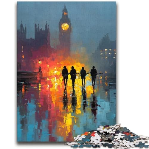 London-Puzzle mit 2000 Teilen für Teenager, anspruchsvolles Spiel und Familienspiel, Wanddekoration, einzigartige Geburtstags (70x100cm) von AADSAZA
