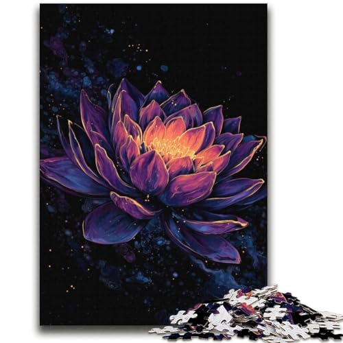 Lotus Art Puzzles für Teenager, 2000 Puzzles, Spielzeug, Lernspiele, Stressabbau, geeignet als Schreibtischdekoration (70x100cm) von AADSAZA
