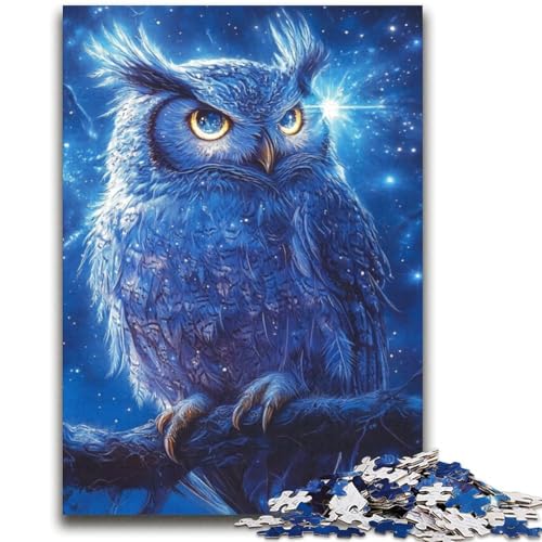 Mysteriöse Eule, 2000-teiliges Puzzle für Erwachsene, Lernspielzeug, Familienspiele, Geschenke für Freunde und Familie (70x100cm) von AADSAZA