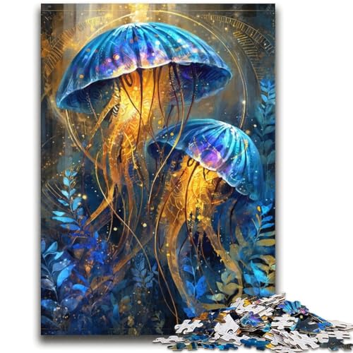 Mysteriöse Qualle, 2000-teiliges Puzzle für Erwachsene und Jugendliche, Quizspiel, Wanddekoration, einzigartige Geburtstags (70x100cm) von AADSAZA