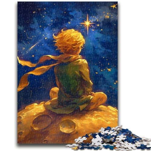 Nachthimmel, Der Kleine Prinz, 1000-teiliges Puzzle für Teenager, anspruchsvolles Spielgeschenk, ganze Familie (38x26cm) von AADSAZA