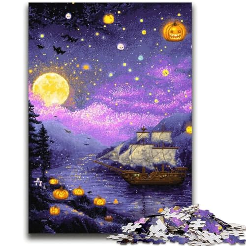 Nachthimmel-Puzzle mit 2000 Teilen für Erwachsene und Jugendliche, anspruchsvoll zu vervollständigen, Aber unterhaltsames und humorvolles Lernspiel zum Geburtstag (70x100cm) von AADSAZA