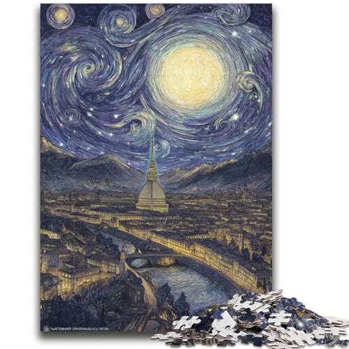 Nachthimmel-Puzzles für Teenager, 2000-teiliges Puzzle, lustige Spiele, jedes Teil ist einzigartig – anspruchsvolles Familienspiel (70x100cm) von AADSAZA