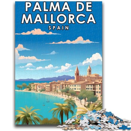 Palma De Mallorca, Spanien, Puzzles für Erwachsene und Jugendliche, 1000 Teile, hilft dem Gehirn, süchtig machendes Spielzeug zu trainieren, um Geduld und Eltern-Kind-Interaktion zu fördern (38x26cm) Palma De Mallorca, Spanien, Puzzles für Erwachsene und Jugendliche, 1000 Teile, hilft dem Gehirn, süchtig machendes Spielzeug zu trainieren, um Geduld und Eltern-Kind-Interaktion zu fördern (38x26cm) von AADSAZA