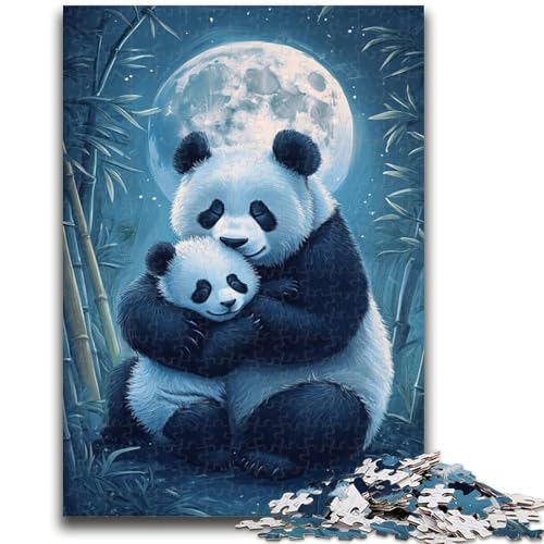 Panda-Puzzle mit 1000 Teilen für Erwachsene, Geschenke, Lernspiele, Heimdekoration, Künstlersammlung, bildende Kunst (38x26cm) von AADSAZA
