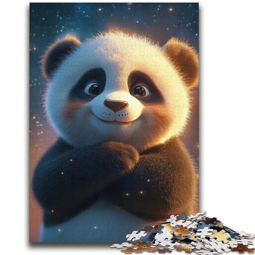 Panda-Puzzles für Erwachsene und Jugendliche, anspruchsvolles Spiel und Familienspiel, ganze Familie (70x100cm) von AADSAZA