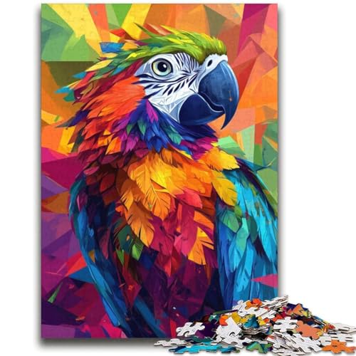 Papagei 2000-teiliges Puzzle für Erwachsene, Geschenke, dekomprimierendes intellektuelles Lernspielzeug, tolle Geschenke und Spielzeuge (70x100cm) von AADSAZA