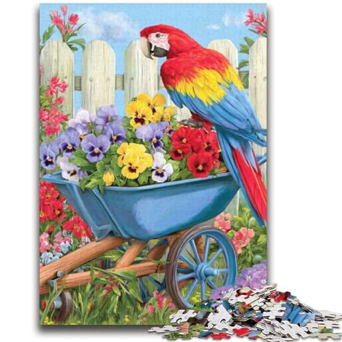 Papagei-Puzzle, 2000 Teile, für Teenager, Geschenke, Spielzeug, Lernspiele, Stressabbau, geeignet als Schreibtischdekoration (70x100cm) von AADSAZA