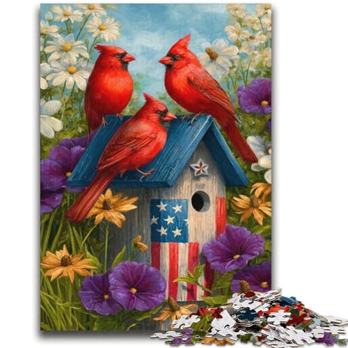 Papageien und Hänflinge, 2000-teiliges Puzzle für Erwachsene, anspruchsvoll zu vervollständigen, Aber unterhaltsames und humorvolles Lernspiel zum Geburtstag (70x100cm) von AADSAZA