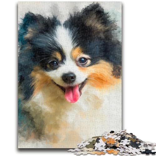 Pommersche 1000-teiliges Puzzle für Erwachsene und Jugendliche, Spielzeug, Lernspiele, Stressabbau, geeignet als Schreibtischdekoration (50x75cm) von AADSAZA