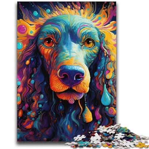Psychedelische Dackel-Puzzles für Teenager, 2000 Puzzles, Staycation, Zeit totschlagen, jedes Teil ist einzigartig – anspruchsvolles Familienspiel (70x100cm) von AADSAZA