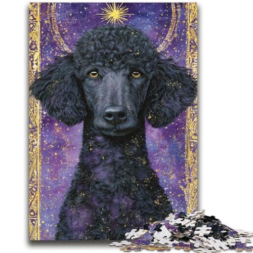 Pudel-Puzzle, 2000 Teile, für Erwachsene, zum Stressabbau, schwierige Herausforderung, gutes Geschenk für die ganze Familie (70x100cm) von AADSAZA
