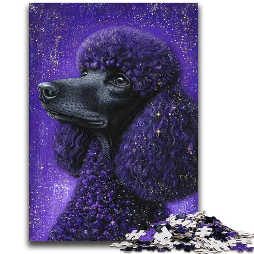 Pudel-Puzzle mit 2000 Teilen für Erwachsene und Jugendliche, anspruchsvolles Spiel und Familienspiel, ganze Familie (70x100cm) von AADSAZA