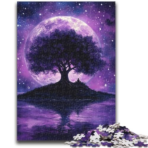 Puzzle „Baum des Lebens“, 1000 Teile, für Erwachsene und Jugendliche, Spielzeug, Lernspiele, Stressabbau, tolle Geschenke und Spielzeuge (38x26cm) von AADSAZA