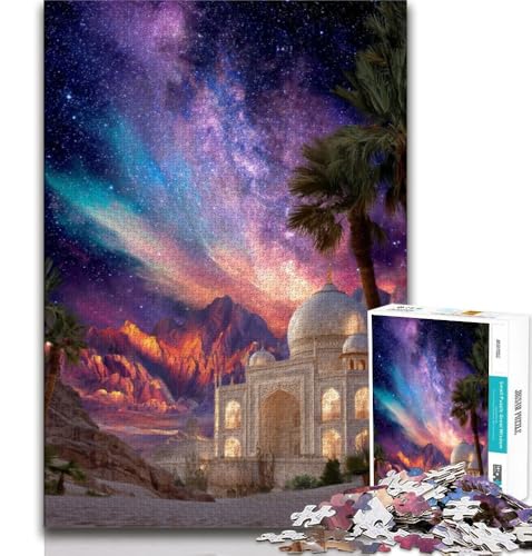 Puzzle 1000 Teile für Erwachsene, Sternenhimmel, Lernspiele, Heimdekoration, Lernspiel für Geburtstag, Weihnachten (38x26cm) von AADSAZA