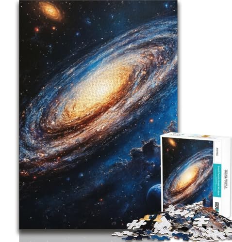 Puzzle 1000 Teile für Erwachsene und Jugendliche, Milchstraße, anspruchsvolles Spiel, ganze Familie (38x26cm) von AADSAZA
