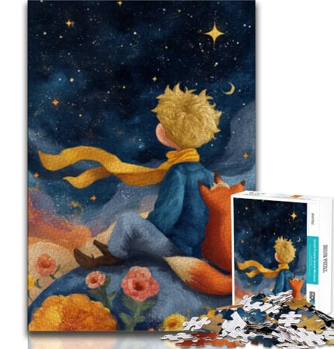 Puzzle für Erwachsene, 1000 Puzzles, Der kleine Prinz, Lernspiele, Heimdekoration, Geburtstagsgeschenk, Geschenke, Wandkunst (75x50cm) von AADSAZA