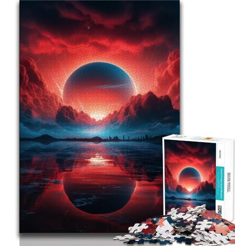 Puzzle für Erwachsene, 1000 Teile, Fantasielandschaft, dekomprimierendes intellektuelles Lernspielzeug, ganze Familie (38x26cm) von AADSAZA