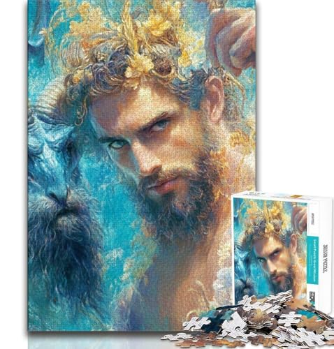 Puzzle für Erwachsene, 1000 Teile, Jesus, Lernspiele, Heimdekoration, ganze Familie (38x26cm) von AADSAZA