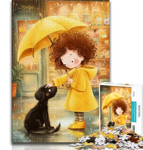 Puzzle für Teenager, 1000 Teile, Anime, kleines Mädchen, Familienaktivität, Spaß zu Hause, Geburtstagsgeschenk, Reisegeschenke (75x50cm) von AADSAZA