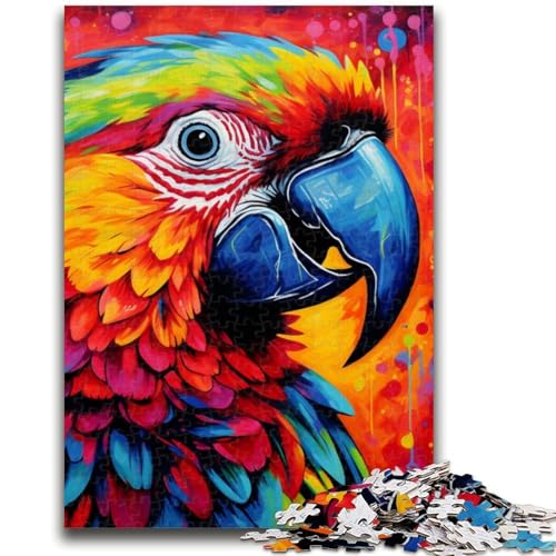 Puzzle mit 1000 Teilen für Erwachsene und Jugendliche, Tiere, Vögel, Papageien, Spielzeug, Lernspiele, Stressabbau, geeignet als Schreibtischdekoration (50x75cm) von AADSAZA