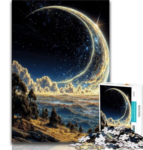 Puzzles für Erwachsene und Jugendliche, Fantasielandschaft, anspruchsvolles Spiel und Lernspiel für die ganze Familie zum Geburtstag, Weihnachten (38x26cm) von AADSAZA