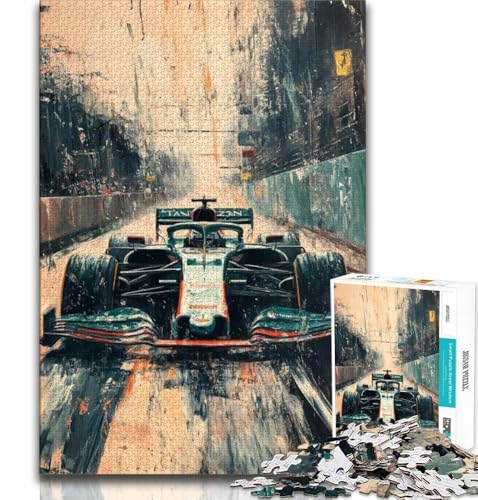 Puzzles für Erwachsene und Jugendliche, Rennspiele, anspruchsvolles Spiel und Lernspiel für die ganze Familie zum Geburtstag, Weihnachten (38x26cm) von AADSAZA