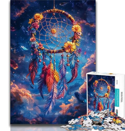 Puzzles für Erwachsene und Jugendliche, Traumfänger, anspruchsvolles Spiel und Lernspiel für die ganze Familie zum Geburtstag, Weihnachten (75x50cm) von AADSAZA