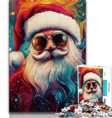 Puzzles für Erwachsene und Jugendliche, Weihnachtsmann, anspruchsvolles Spiel und Lernspiel für die ganze Familie zum Geburtstag, Weihnachten (75x50cm) von AADSAZA